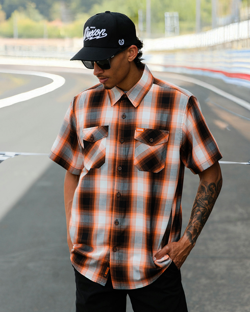 FUEL BAMBOO SHORT SLEEVE BUTTON UP - MENS
